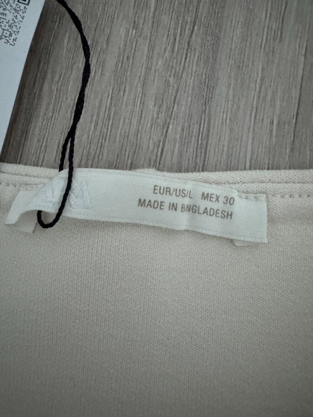 ✨ Zara Structured Bandeau Mini Dress – Size L – NWT - Picture 12 of 15